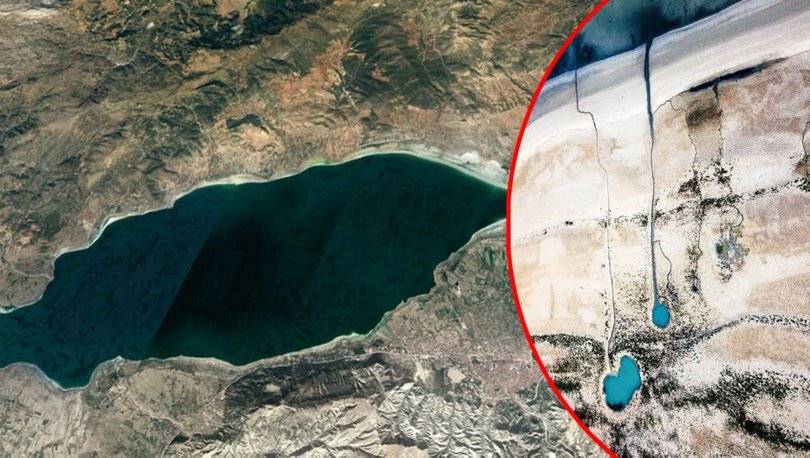 Burdur Gölü suyunun üçte birini kaybetti
