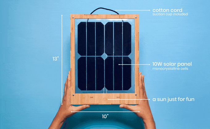 Taşınabilir şarj cihazı güneşten elektrik üretiyor
