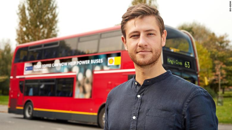 Londra otobüsleri kahve ile çalışacak