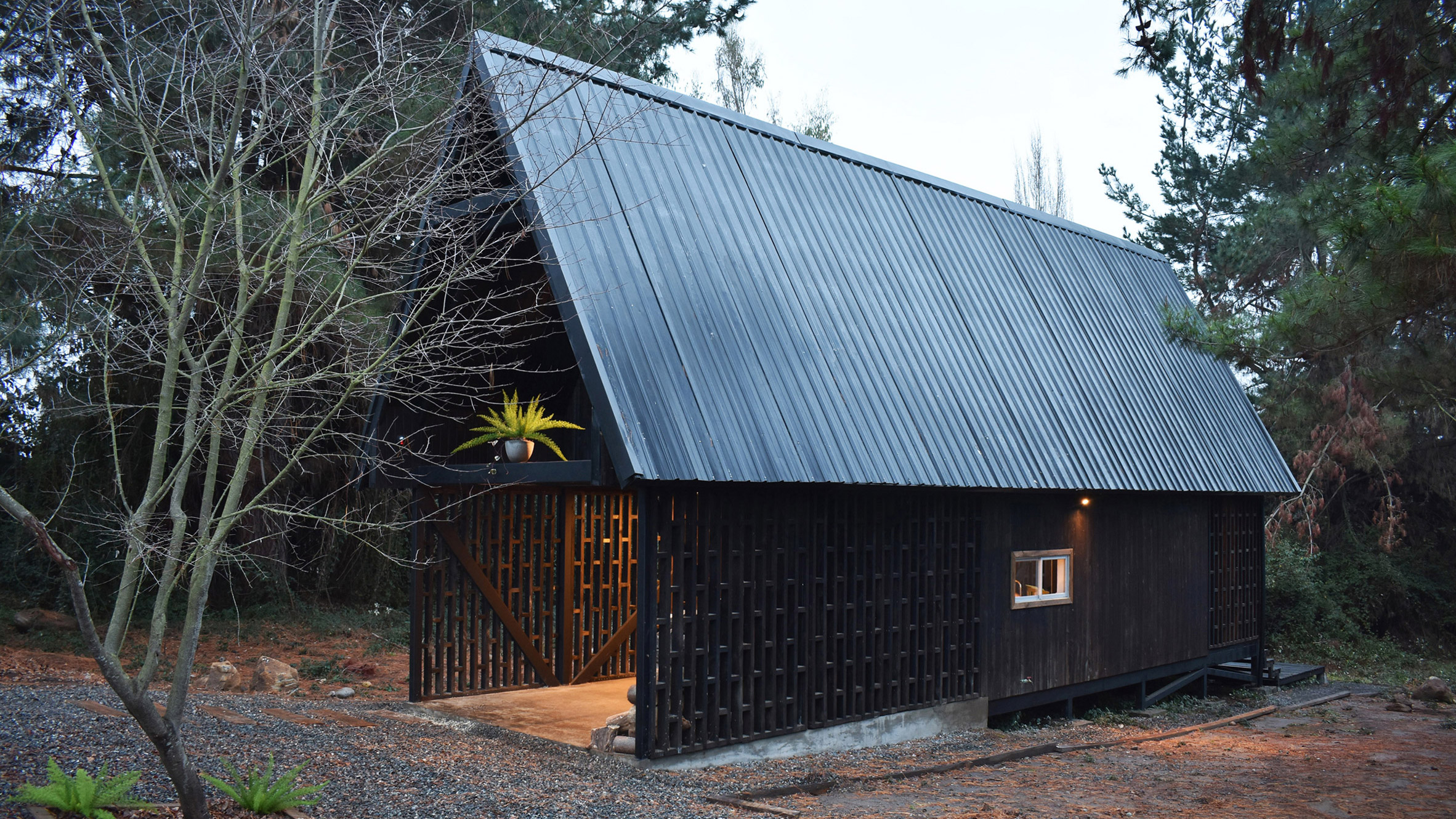 Mimarın enerji verimli haftasonu evi 