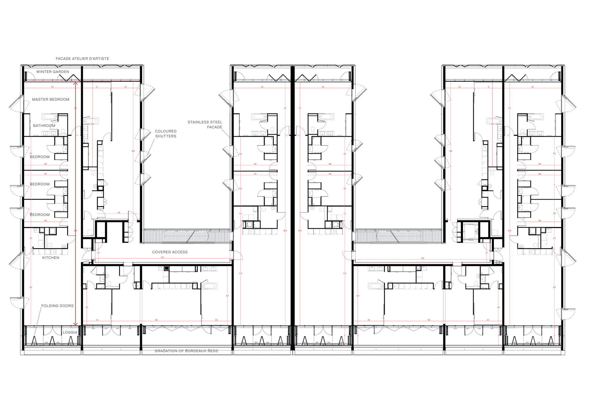 Enerji verimli apartmanın çatısında sebze bahçeleri var