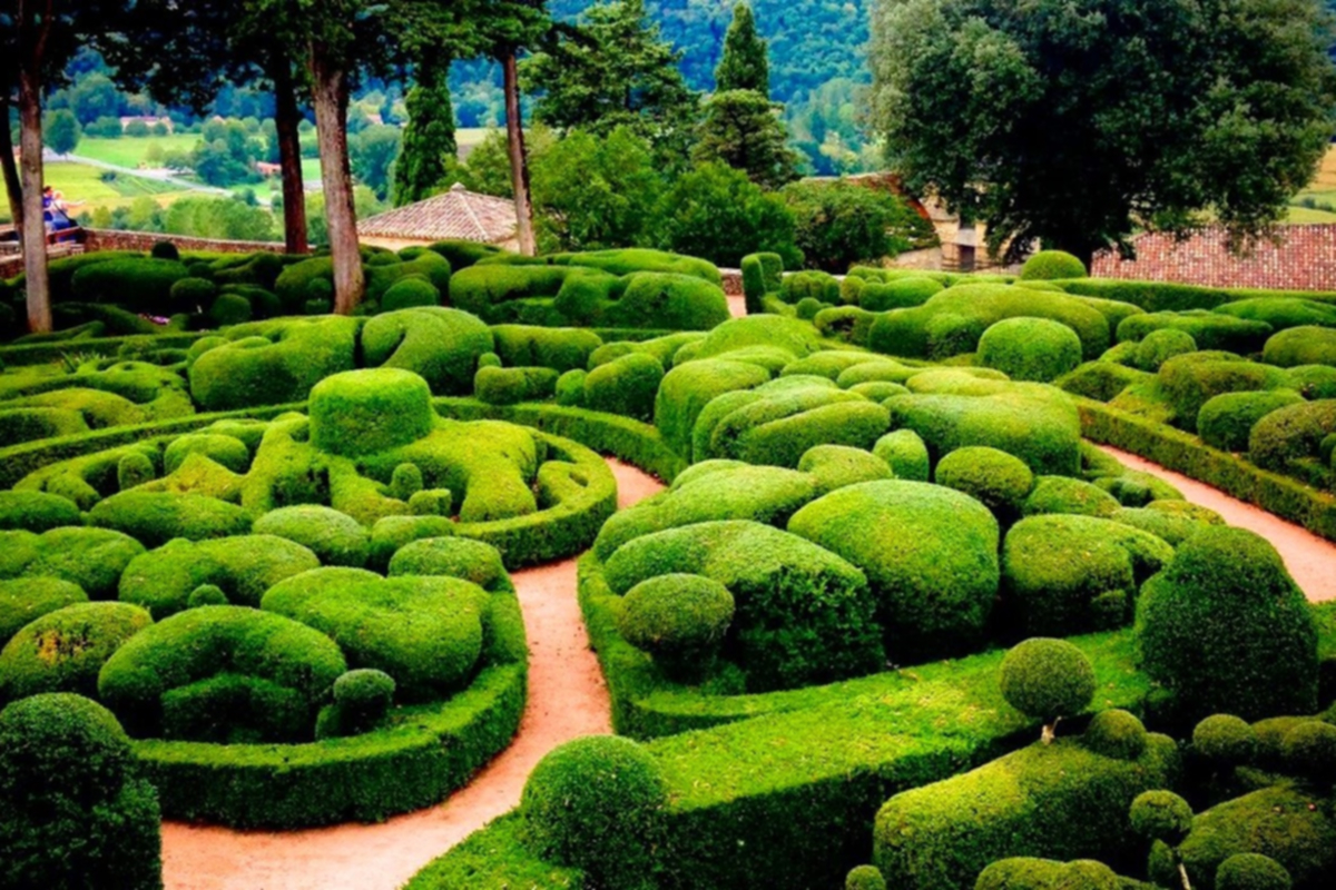 Binlerce canlı heykelden oluşan gerçeküstü bahçeler