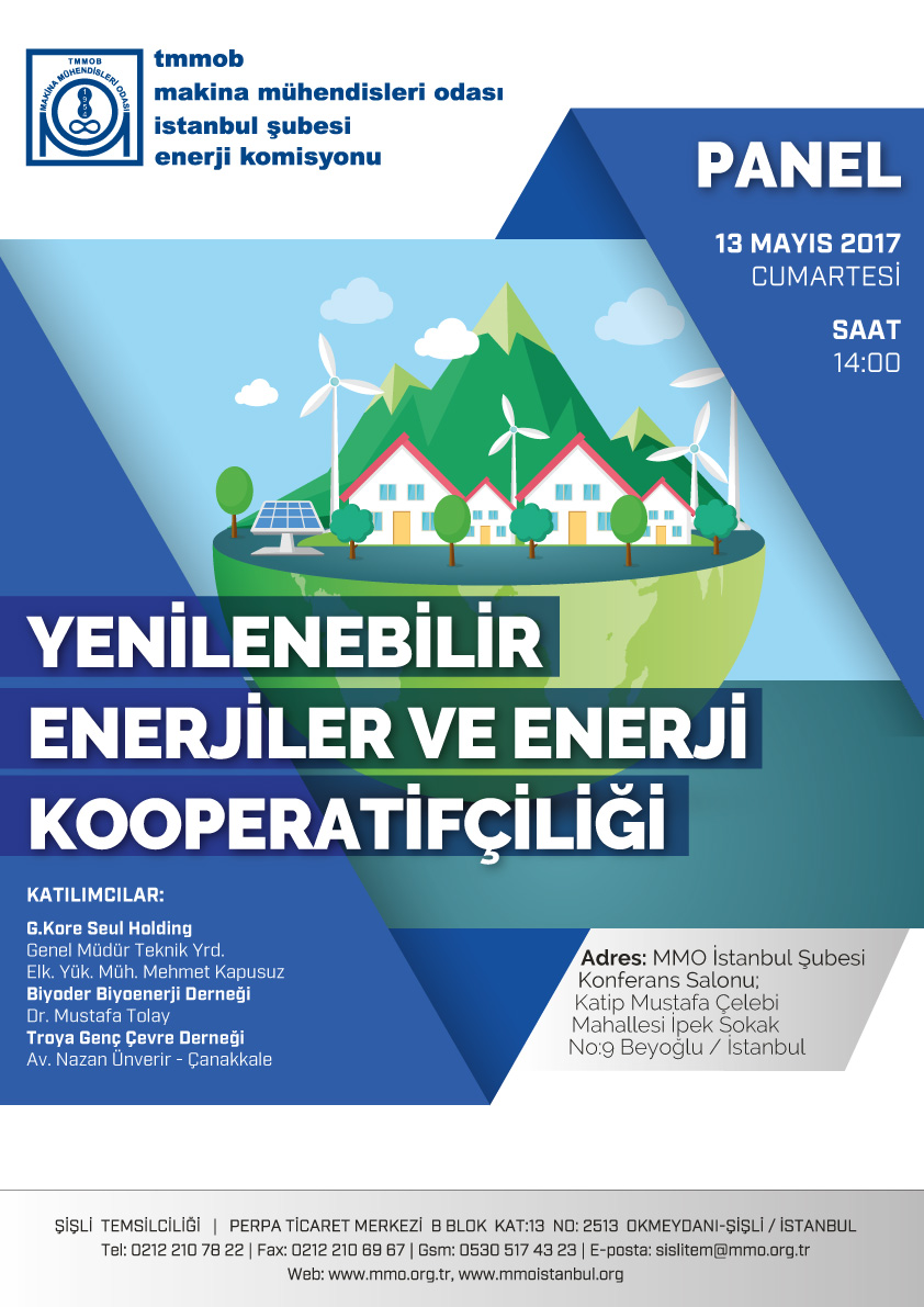 Yenilenebilir Enerjiler ve Enerji Kooperatifçiliği Paneli