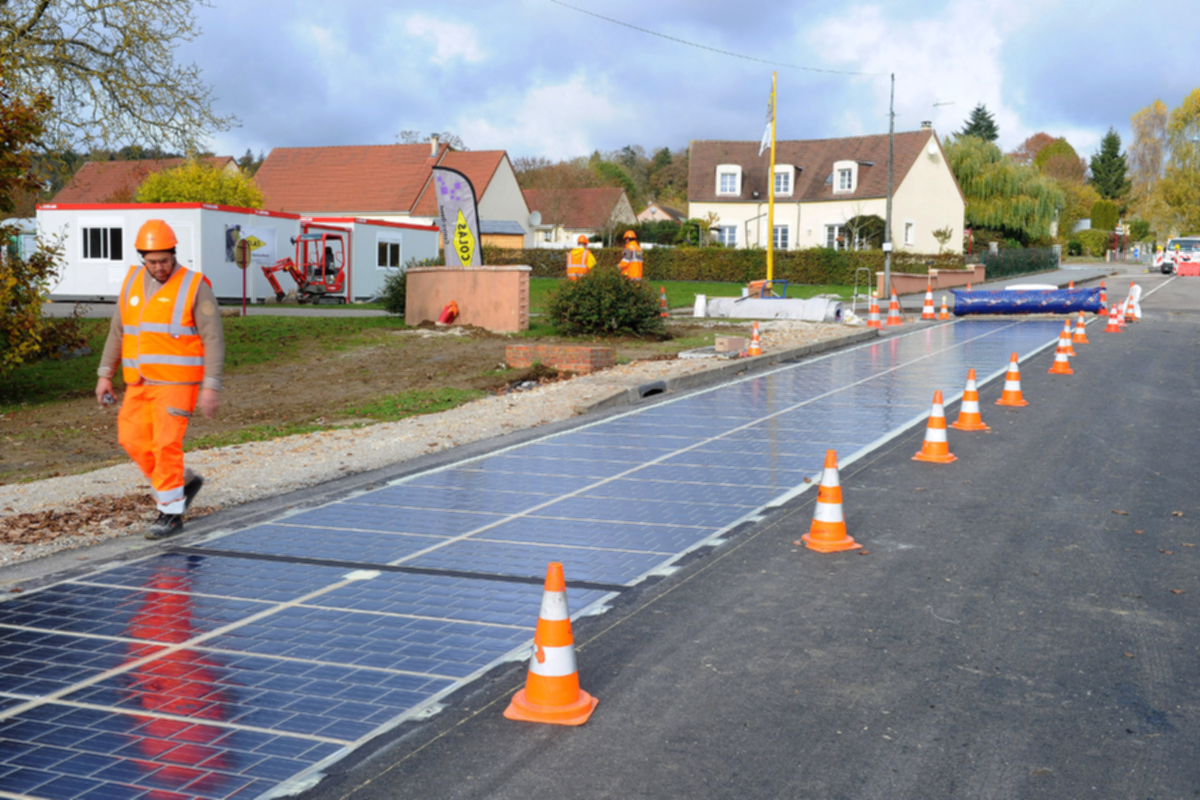 Artık Yollar Da “Güneş Enerjisi” Üretiyor!