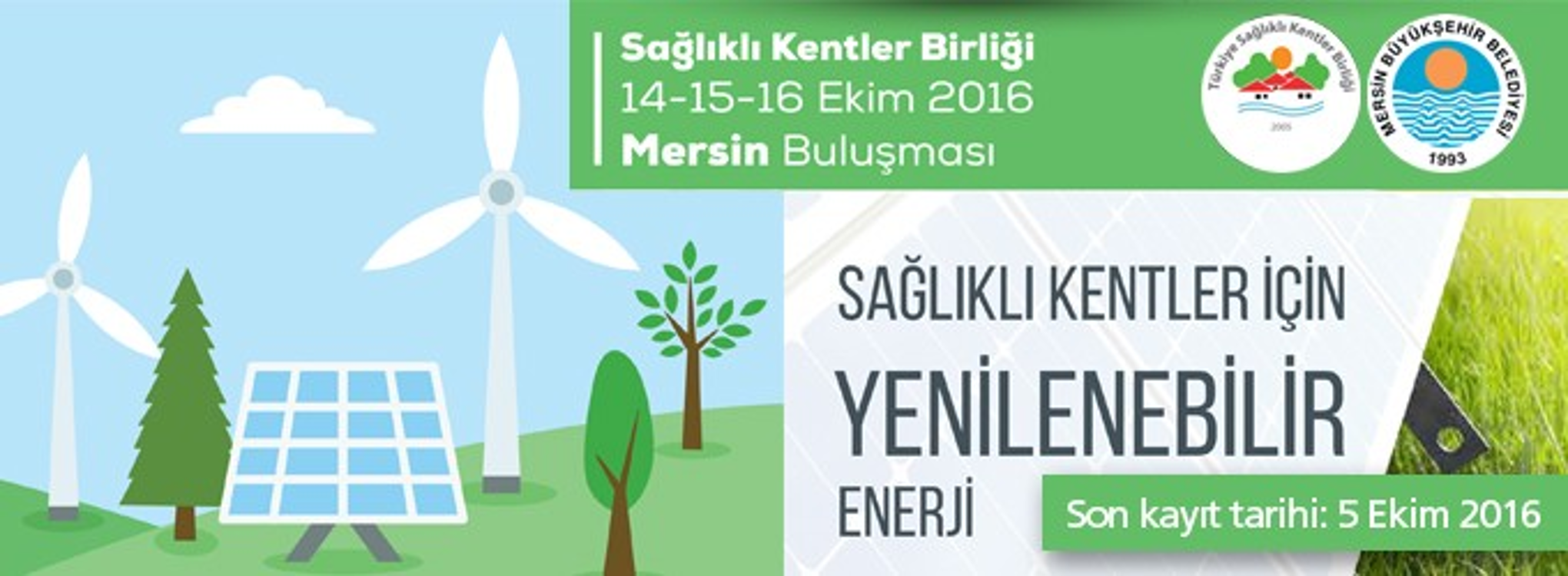 Sağlıklı Kentler İçin Yenilenebilir Enerji Konferansı